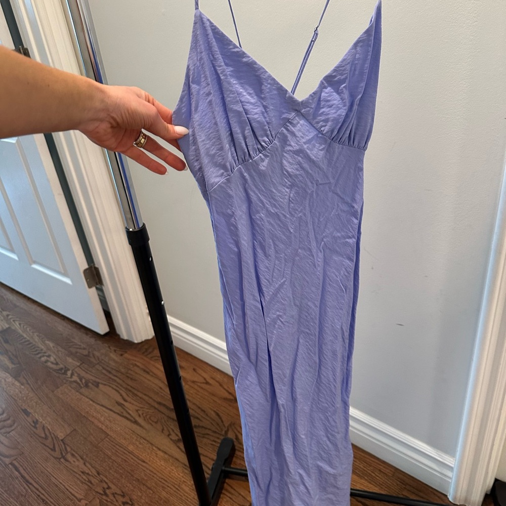 Madewell Lavender Spaghetti Strap Dress size 6